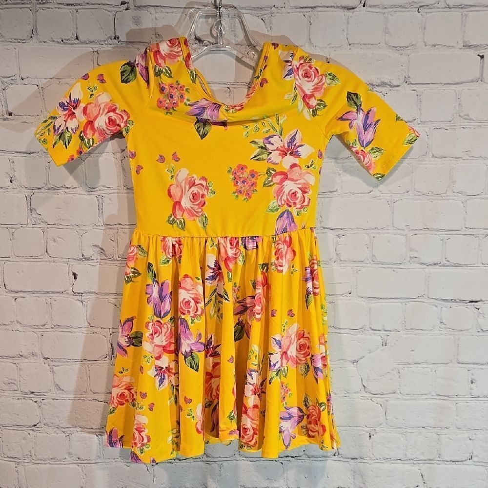 Toddler girl's dot dot smile dress NWT